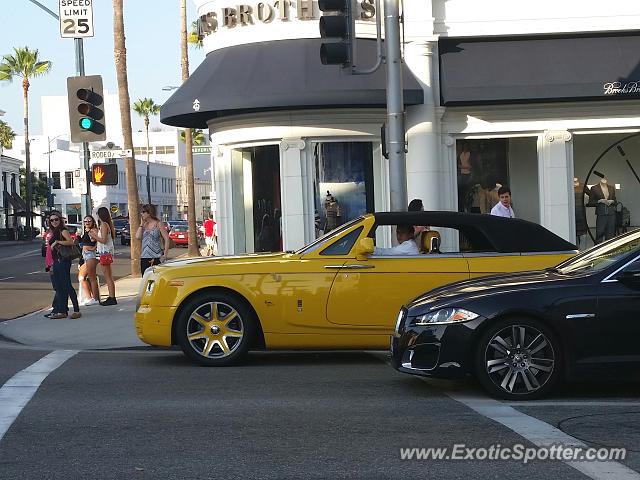Rolls-Royce Phantom spotted in Beverly Hills, California
