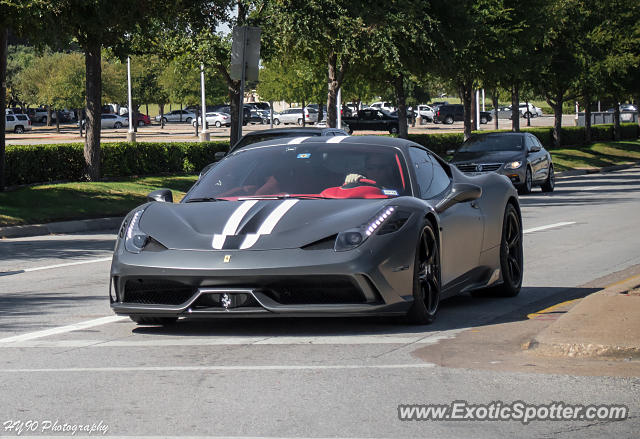 Ferrari 458 Italia spotted in Dallas, Texas