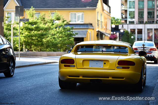 Dodge Viper spotted in Toronto, Canada