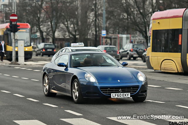 Ferrari 612 spotted in Warsaw, Poland