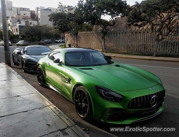 Mercedes AMG GT spotted in Lima, Peru