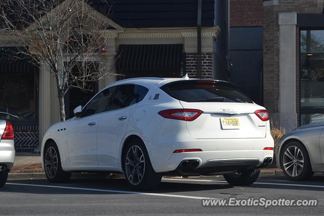 Maserati Levante spotted in Ridgewood, United States