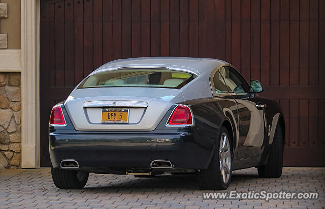 Rolls-Royce Wraith spotted in Long Branch, New Jersey