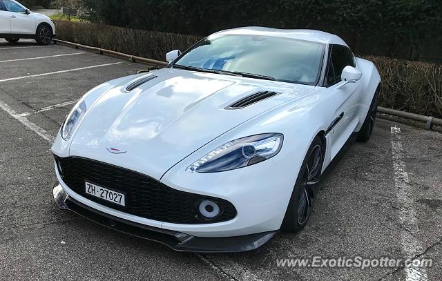 Aston Martin Zagato spotted in Zurich, Switzerland