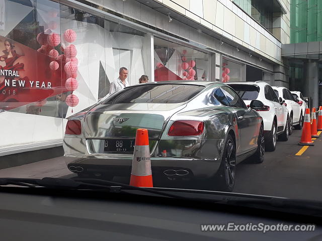 Bentley Continental spotted in Jakarta, Indonesia