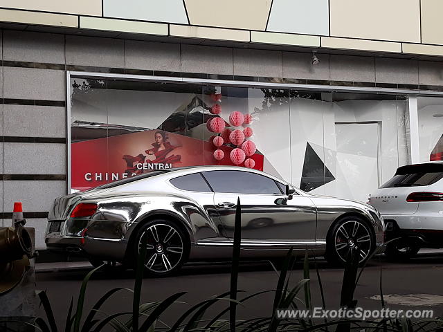 Bentley Continental spotted in Jakarta, Indonesia