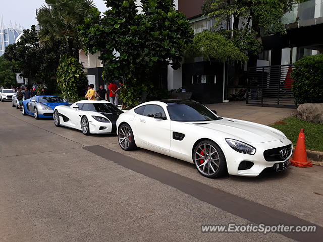 Mercedes AMG GT spotted in Jakarta, Indonesia