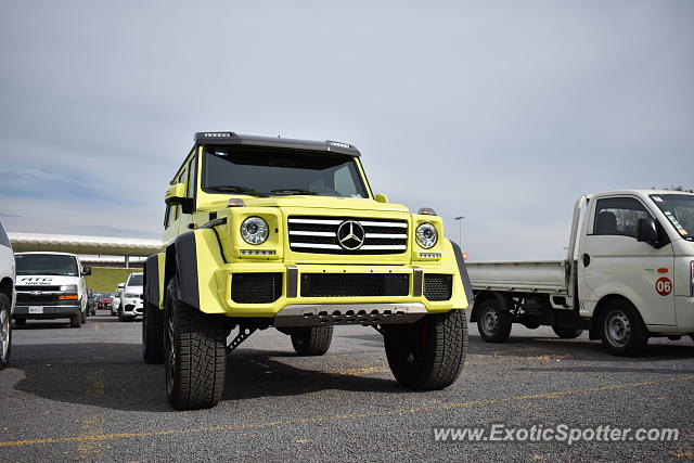 Mercedes 4x4 Squared spotted in Guadalajara, Mexico