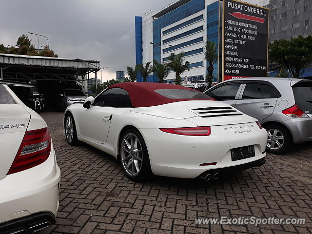 Porsche 911 spotted in Serpong, Indonesia