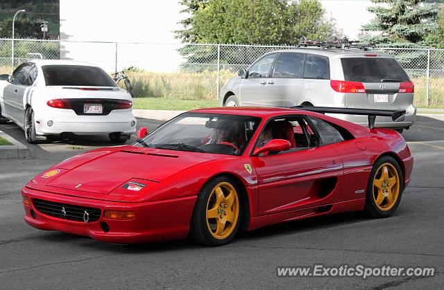 Ferrari F355 spotted in Canmore, Canada