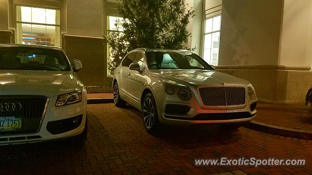 Bentley Bentayga spotted in Columbus, Ohio