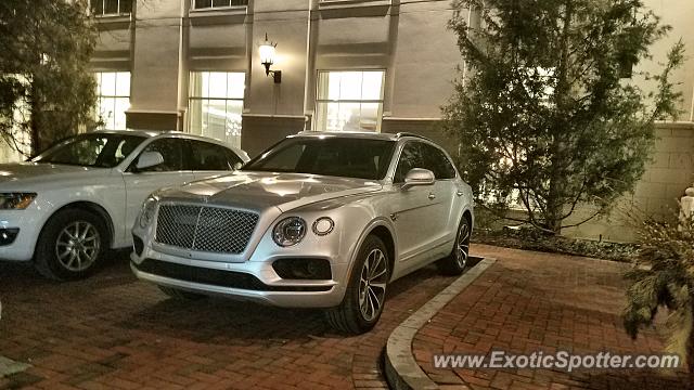 Bentley Bentayga spotted in Columbus, Ohio