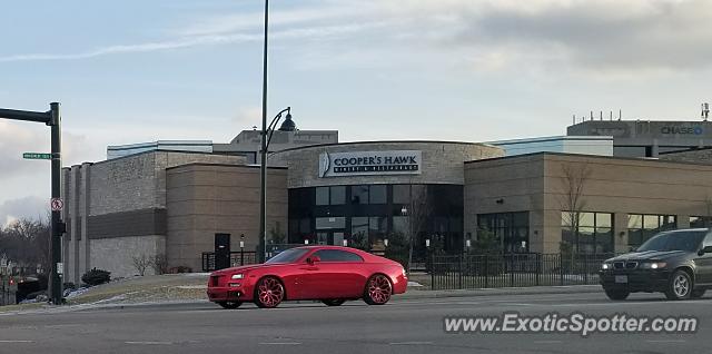 Rolls-Royce Wraith spotted in Kenwood, Ohio