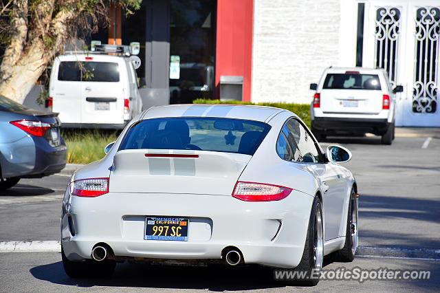 Porsche 911 spotted in Malibu, California