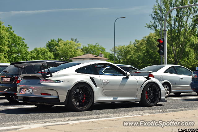 Porsche 911 GT3 spotted in Warsaw, Poland