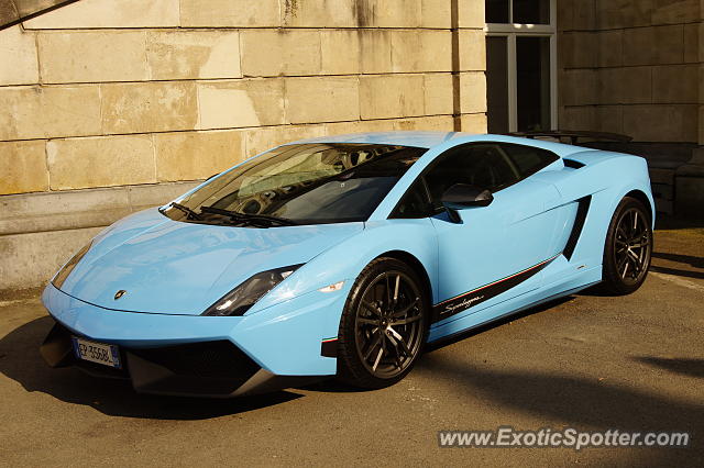 Lamborghini Gallardo spotted in Spa, Belgium