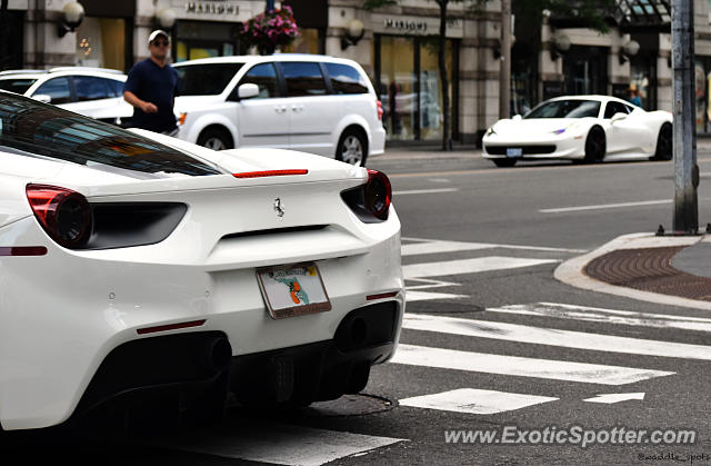 Ferrari 488 GTB spotted in Toronto, Canada
