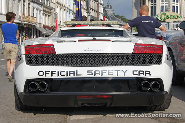 Lamborghini Gallardo spotted in Spa, Belgium