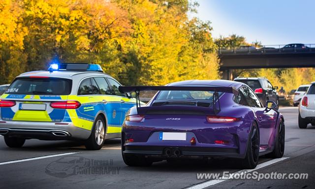 Porsche 911 GT3 spotted in A6, Germany