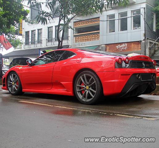 Ferrari F430 spotted in Jakarta, Indonesia