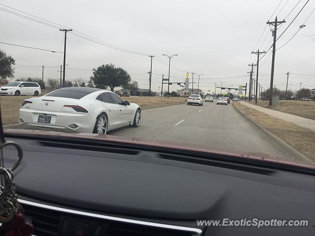 Fisker Karma spotted in Dallas, Texas