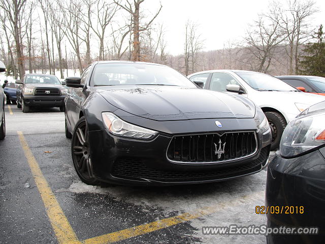 Maserati Ghibli spotted in Lewisberry, Pennsylvania