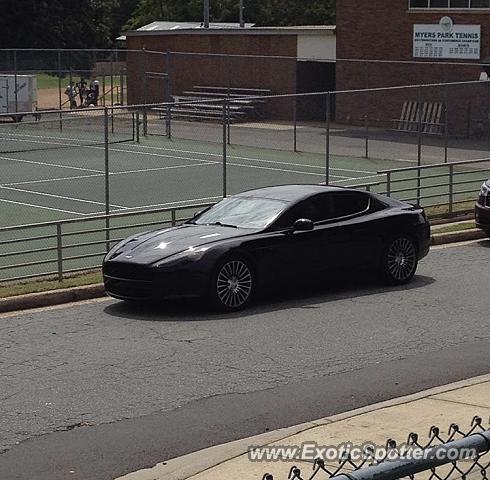 Aston Martin Rapide spotted in Charlotte, North Carolina
