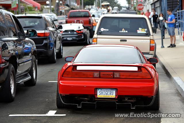 Acura NSX spotted in Monterey, California