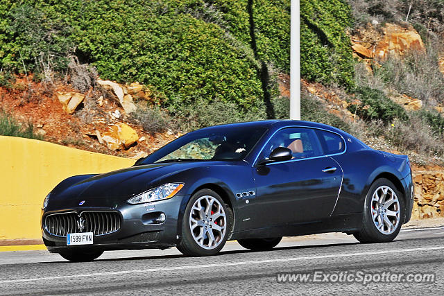 Maserati GranTurismo spotted in Sotogrande, Spain