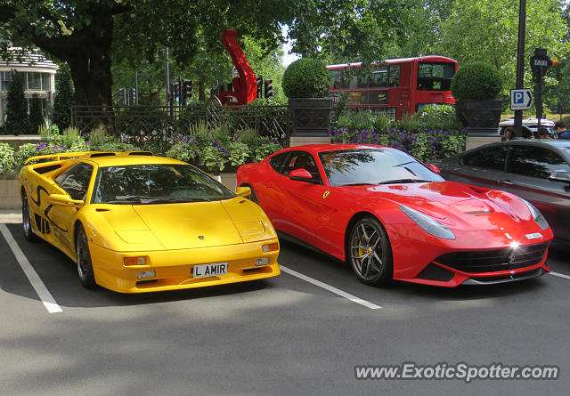 Lamborghini Diablo spotted in LONDON, United Kingdom