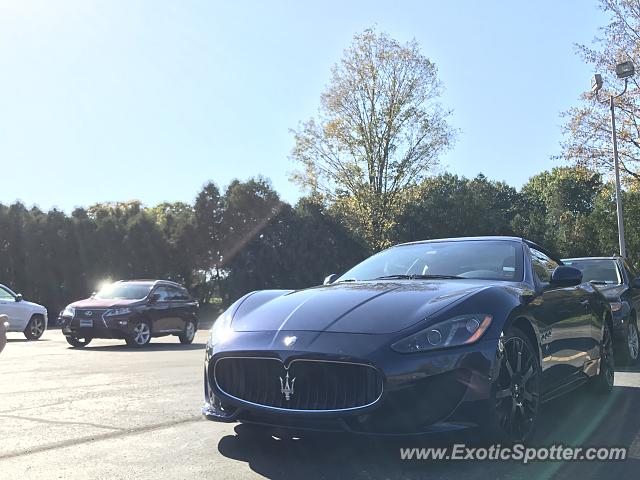 Maserati GranCabrio spotted in Pittsford, New York