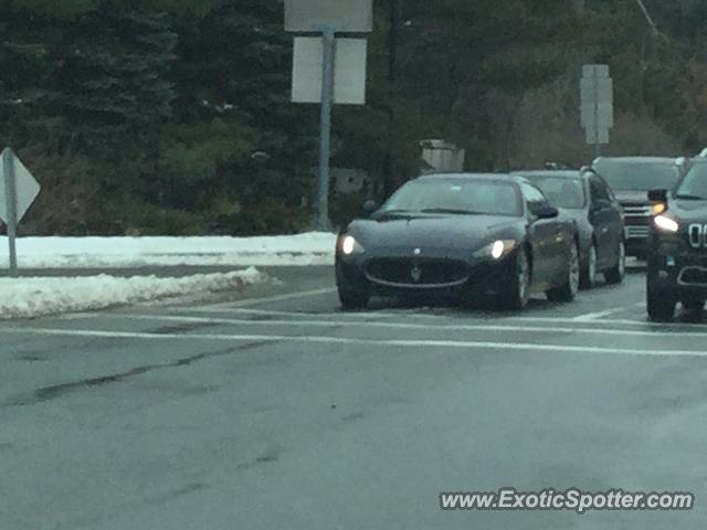 Maserati GranTurismo spotted in Groton, Massachusetts