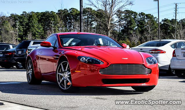 Aston Martin Vantage spotted in Raleigh, North Carolina