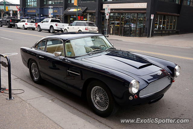Aston Martin DB4 spotted in Calgary, Canada