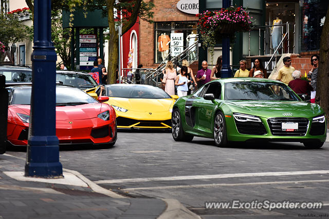 Audi R8 spotted in Toronto, Canada