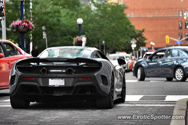 Mclaren 675LT spotted in Toronto, Canada