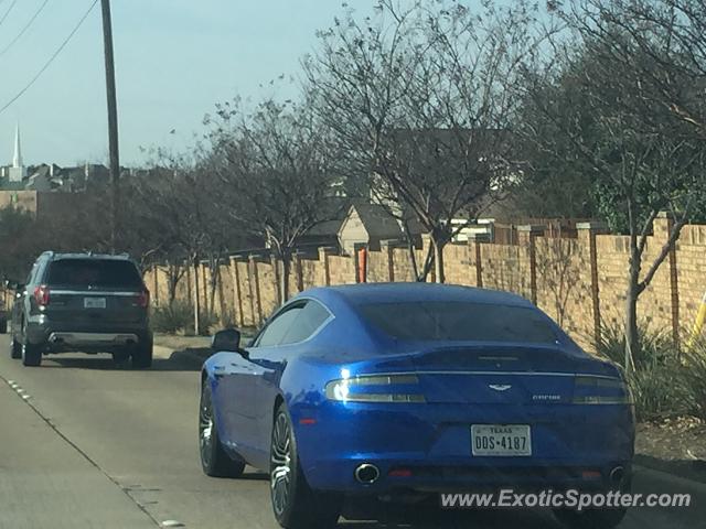 Aston Martin Rapide spotted in Dallas, Texas