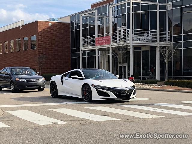 Acura NSX spotted in Raleigh, North Carolina