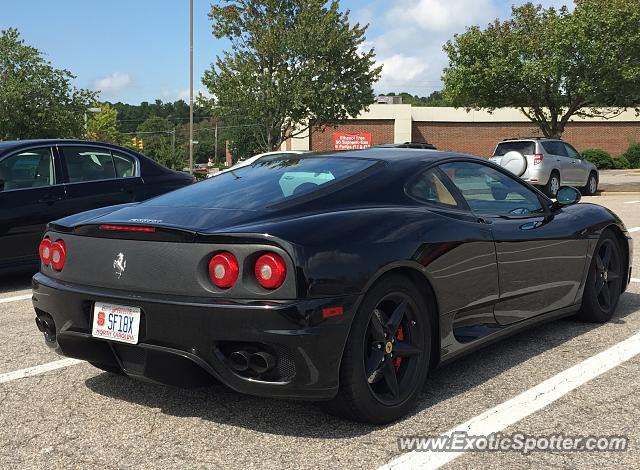 Ferrari 360 Modena spotted in Raleigh, North Carolina