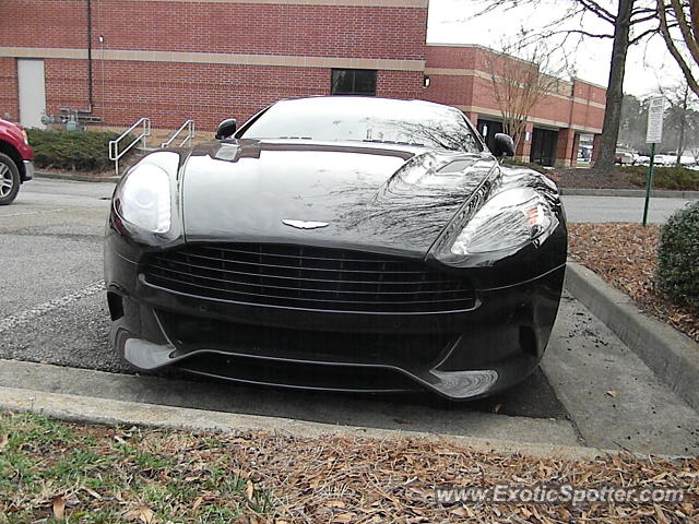 Aston Martin Vanquish spotted in Atlanta, United States