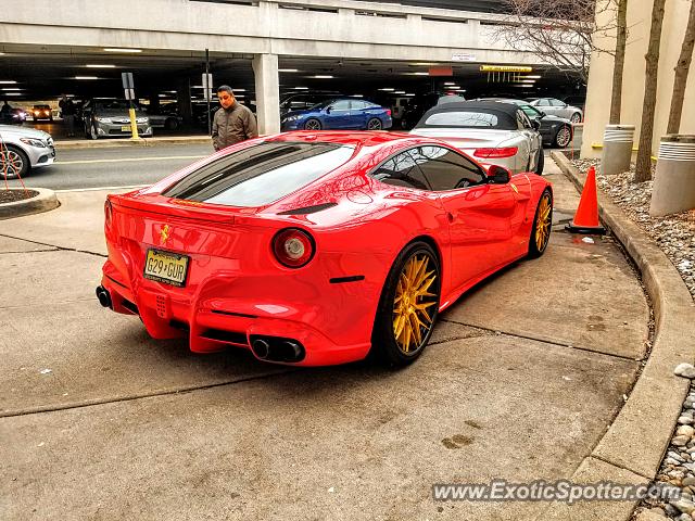 Ferrari F12 spotted in Short Hills, New Jersey
