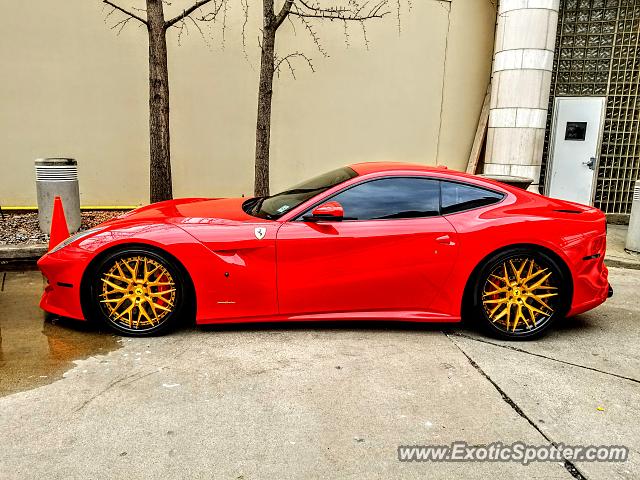 Ferrari F12 spotted in Short Hills, New Jersey