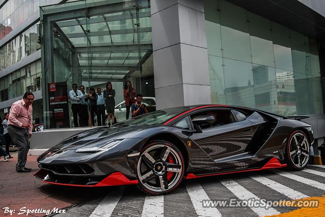 Lamborghini Centenario spotted in Mexico City, Mexico