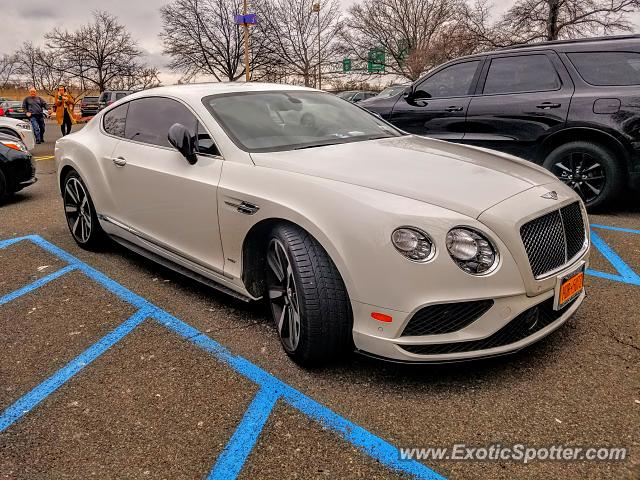 Bentley Continental spotted in Short Hills, New Jersey