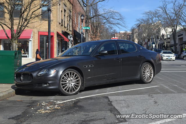 Maserati Quattroporte spotted in Greenwich, Connecticut