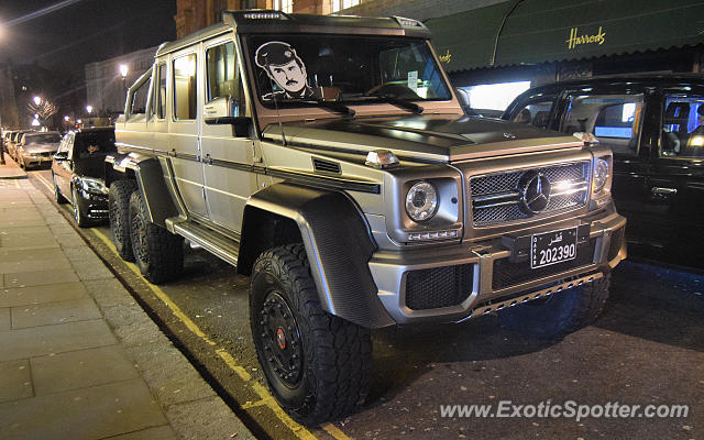 Mercedes 6x6 spotted in London, United Kingdom