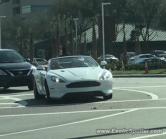 Aston Martin DB9 spotted in Jacksonville, Florida