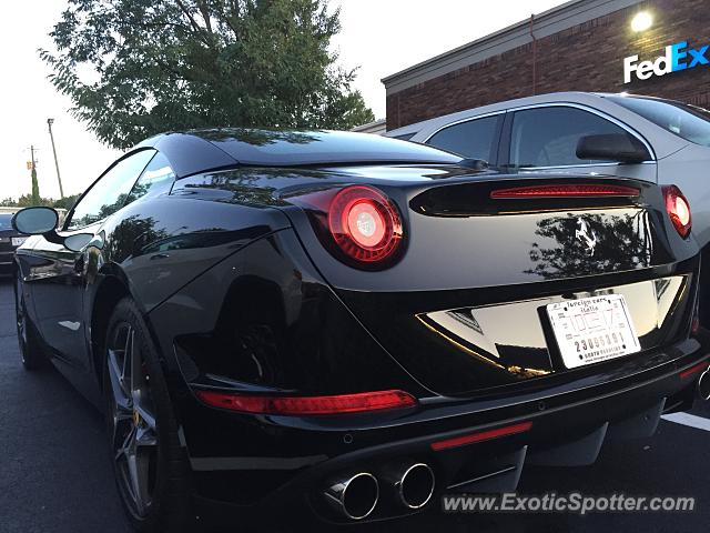 Ferrari California spotted in Raleigh, North Carolina
