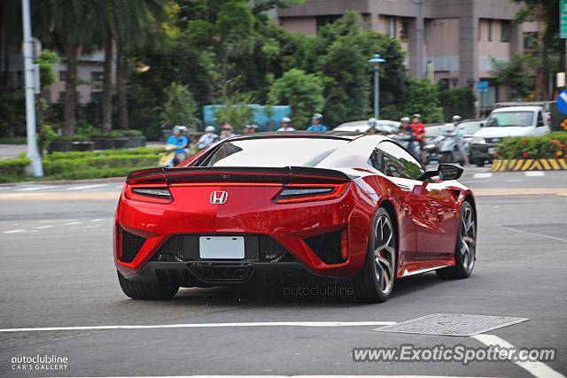 Acura NSX spotted in Taipei, Taiwan