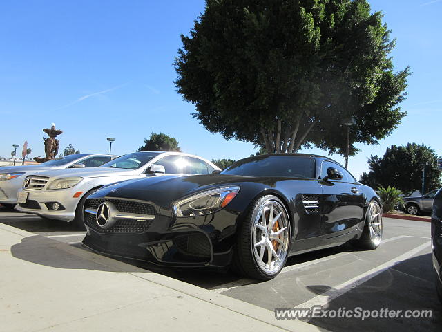 Mercedes AMG GT spotted in Arcadia, California